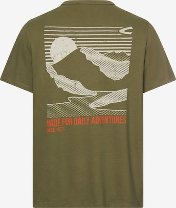 CAMEL ACTIVE Тениска в зелено: отпред