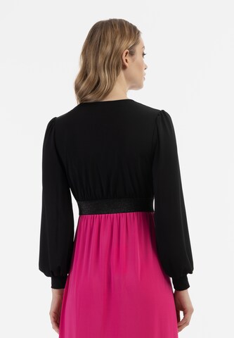 faina Shirt body in Zwart