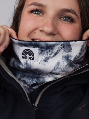 WESORA GmbH Schlauchschal 'Printed Neckwarmer Fleece + UV-Schutz'‌‌‌‌‌‌‌‌‌‌ in Grau