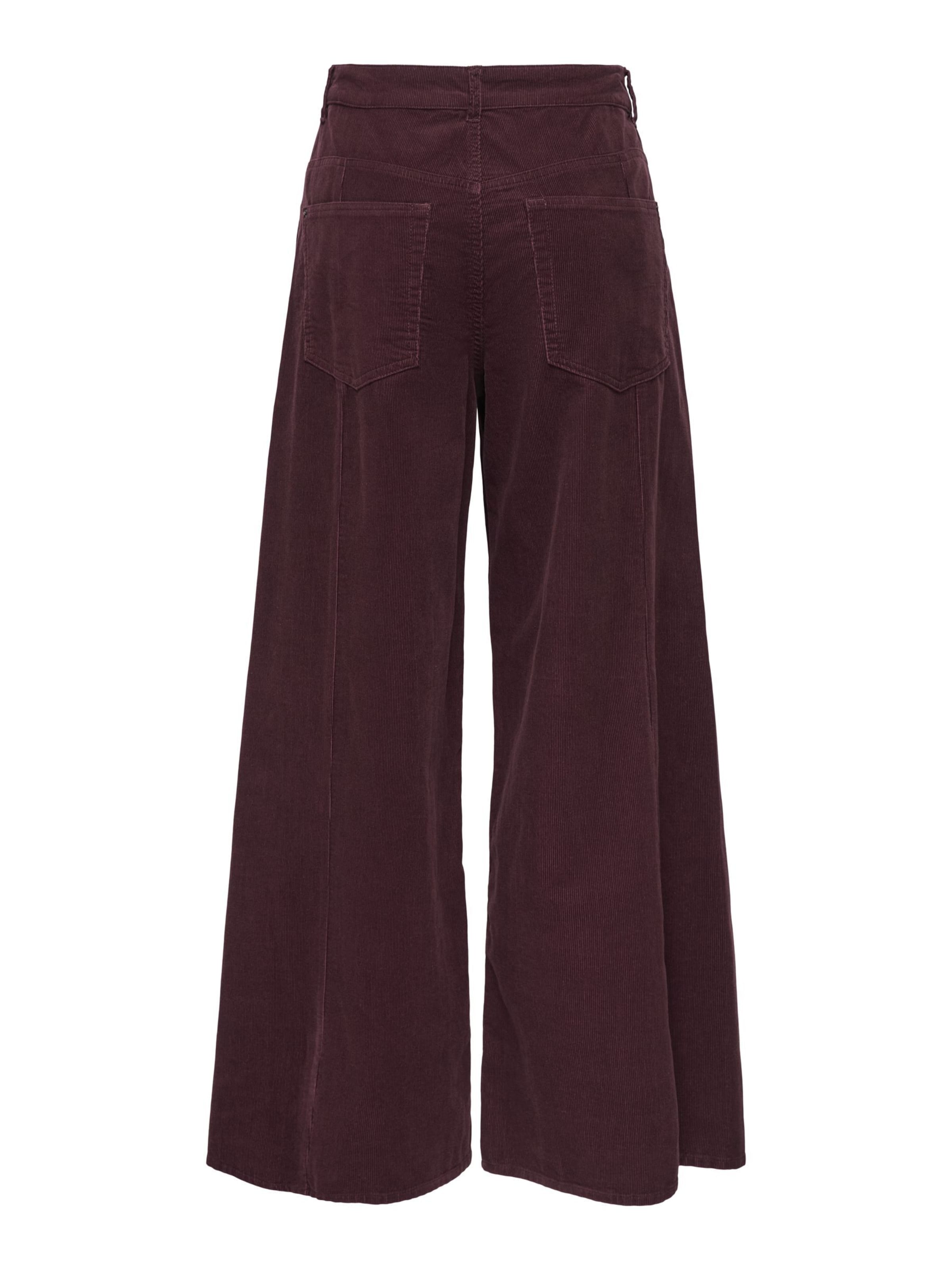 ONLY - Pierna ancha Pantalón 'NESSA' en rojo