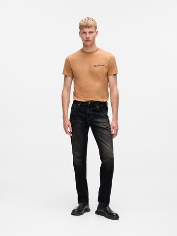 melns KARL LAGERFELD JEANS Pakapēniski sašaurināts piegriezums Džinsi: no priekšpuses