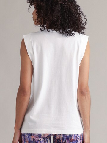 Hey Honey Oversizeshirt 'Muscle' in Weiß