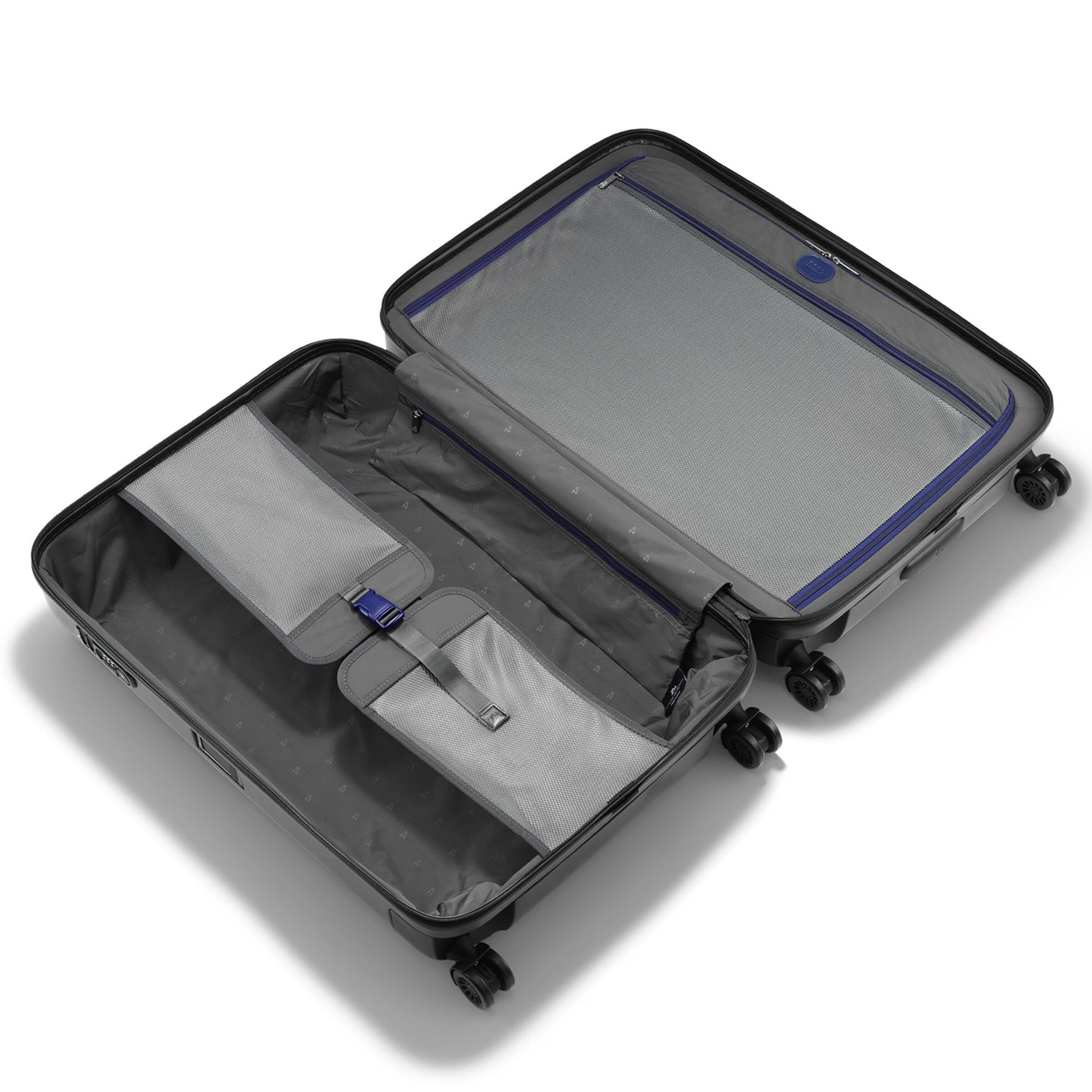 Zero Halliburton Trolley in Zwart