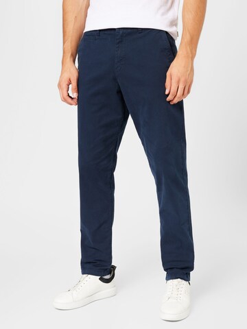 JACK & JONES Tapered Chino trousers 'Stace Harlow' in Blue: front