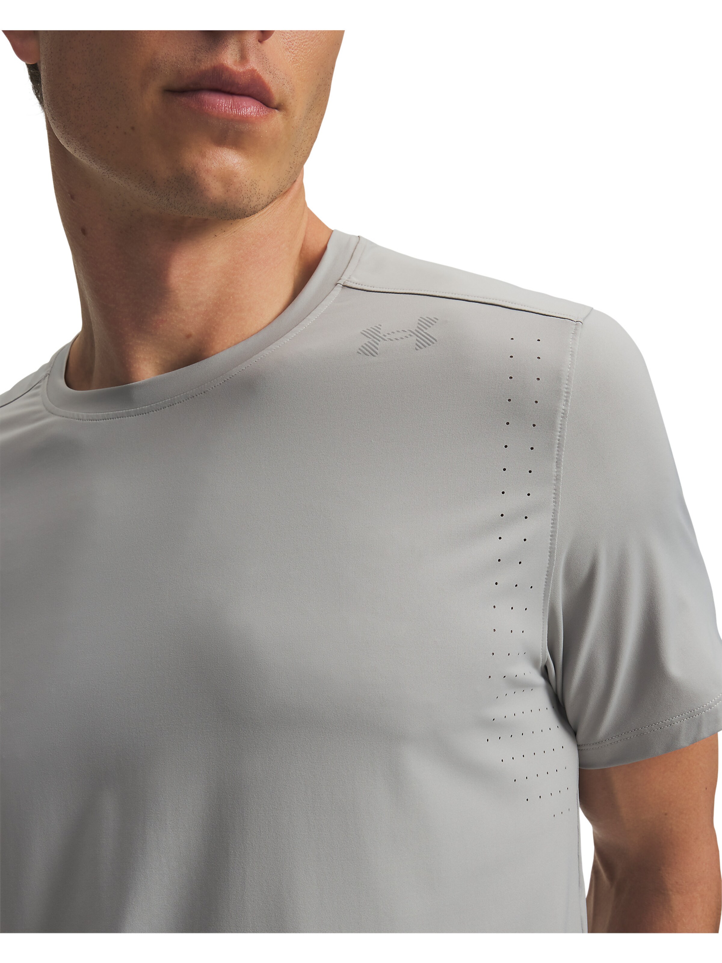 UNDER ARMOUR Functioneel shirt 'Velociti Pro' in Grijs