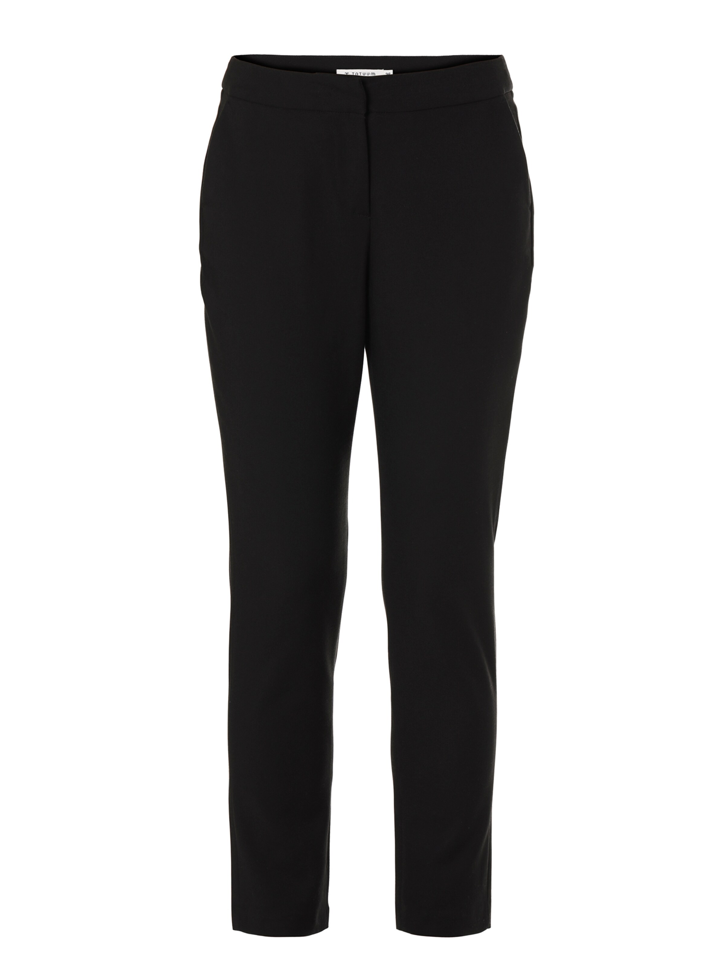 TATUUM Regular Pants 'MAKO' in Black: front