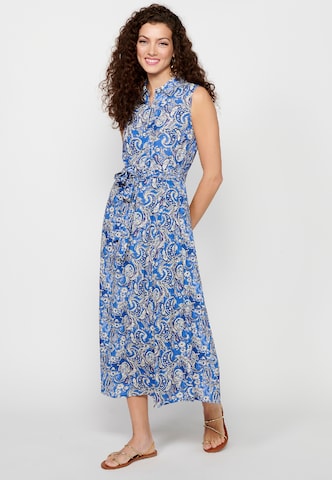 KOROSHI Платье-рубашка в Синий: спереди