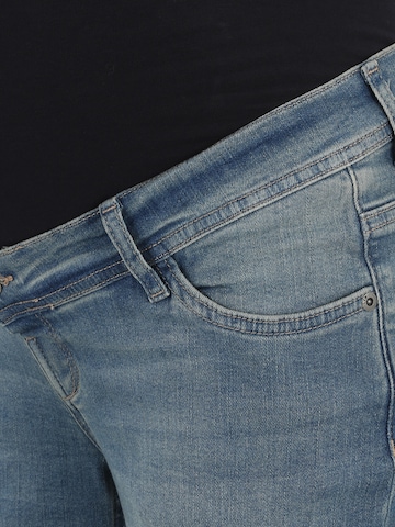 LOVE2WAIT Wide leg Jeans i blå