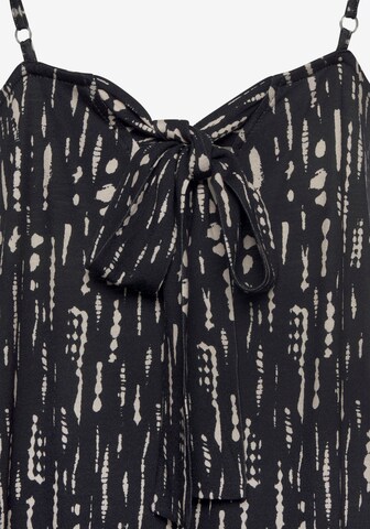 s.Oliver Καλοκαιρινό φόρεμα 'Calli' σε μαύρο
