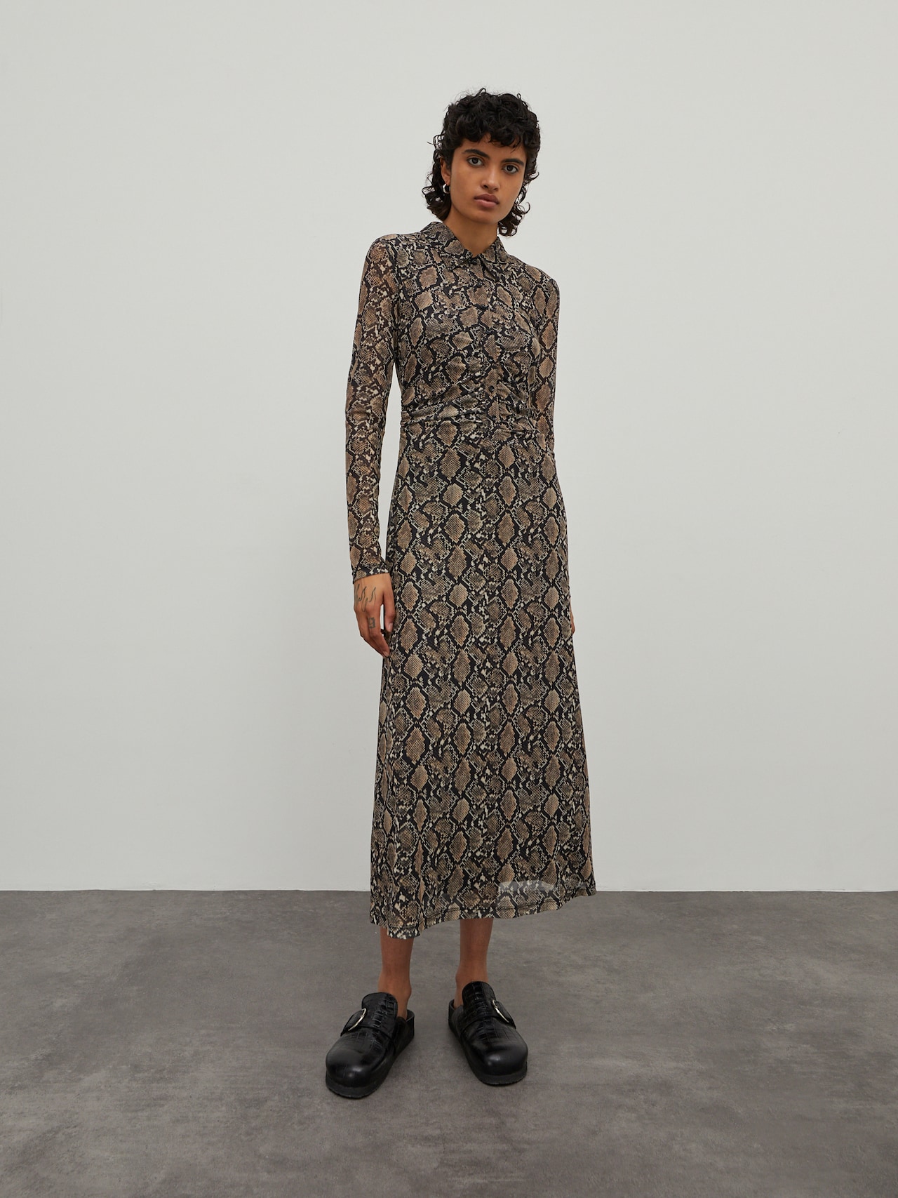 EDITED Blusekjole 'Deborah' blandingsfarvet