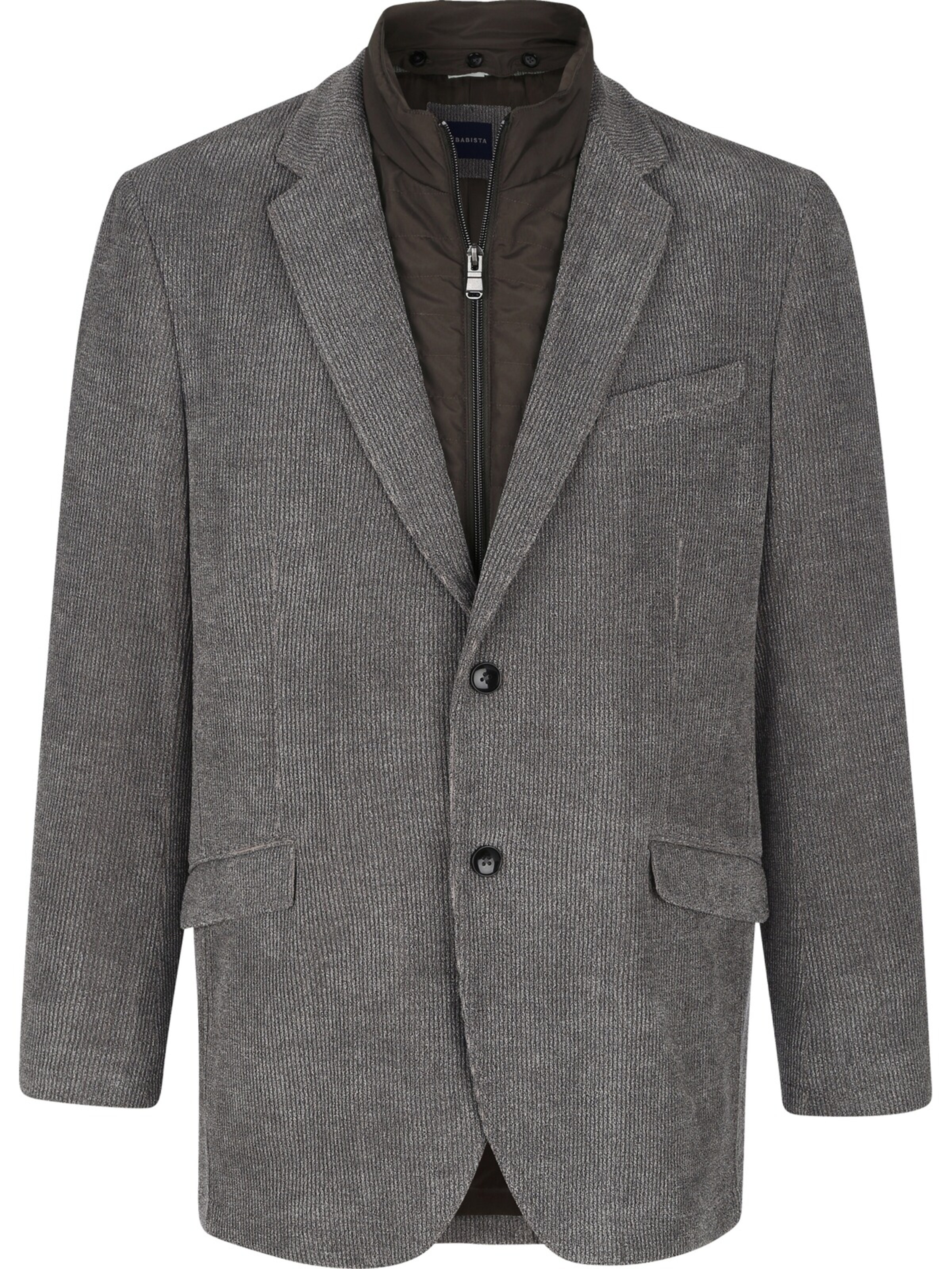 BABISTA Regular fit Suit Jacket ' Zelviento ' in Grey