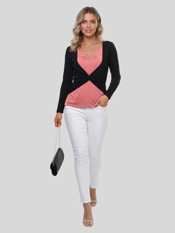 LapaPlus Top in Zwart