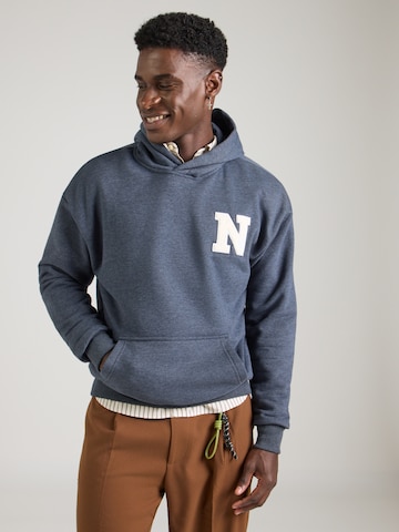 Sweat-shirt naketano en bleu : devant