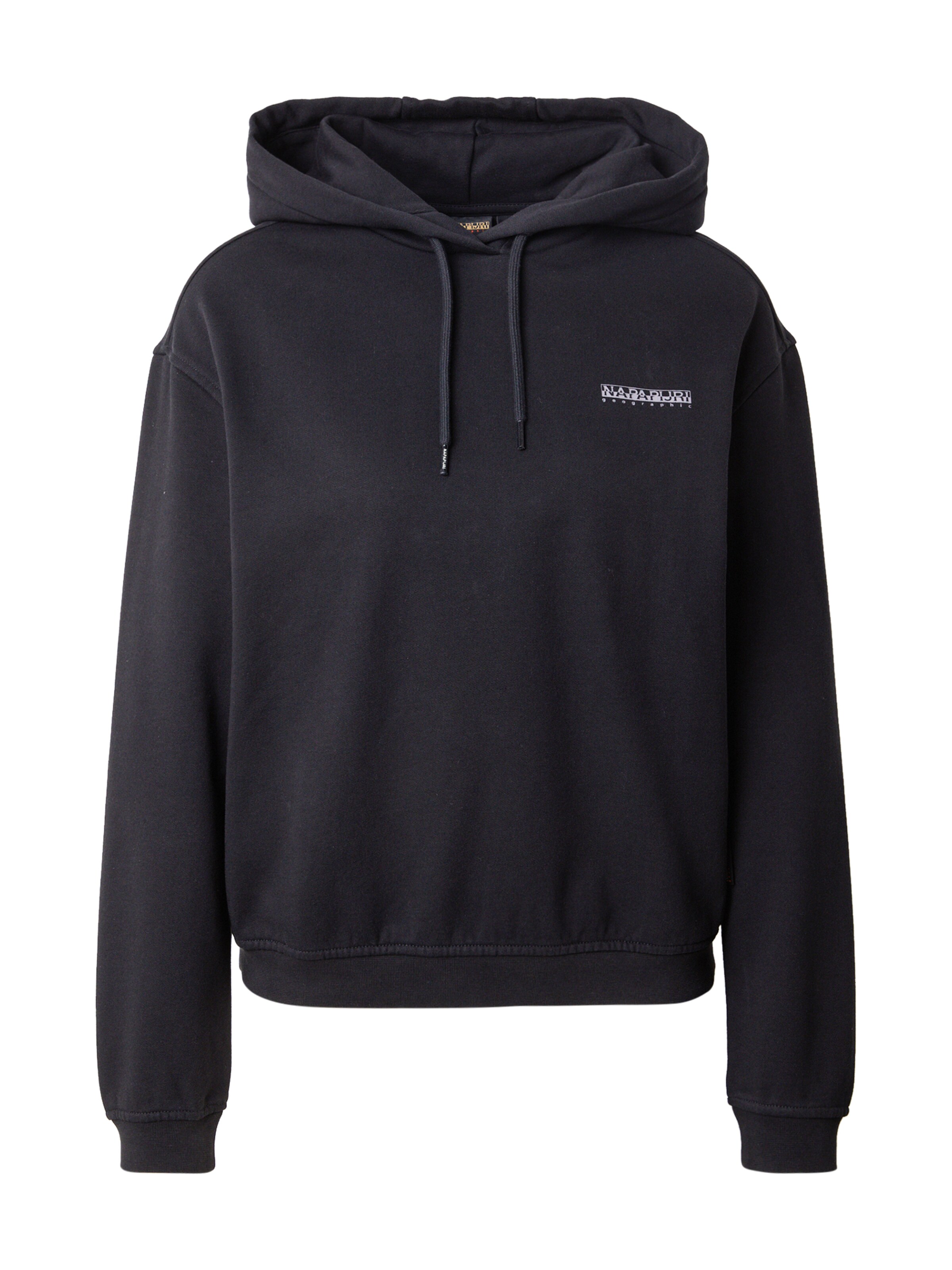 NAPAPIJRI Sweatshirt 'B-BLANCHE' in Black: front