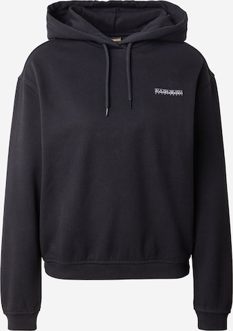 NAPAPIJRI - Sudadera 'B-BLANCHE' en negro: frente