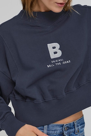 Ball Zip-Up Hoodie in Blue