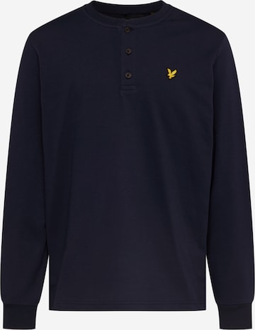 Lyle & Scott Sweatshirt in Blauw: voorkant