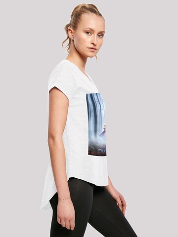 F4NT4STIC Shirt 'Disney Frozen 2 Movie Poster' in White