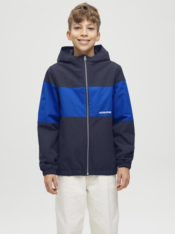 Jack & Jones Junior Between-season jacket in Blue: front