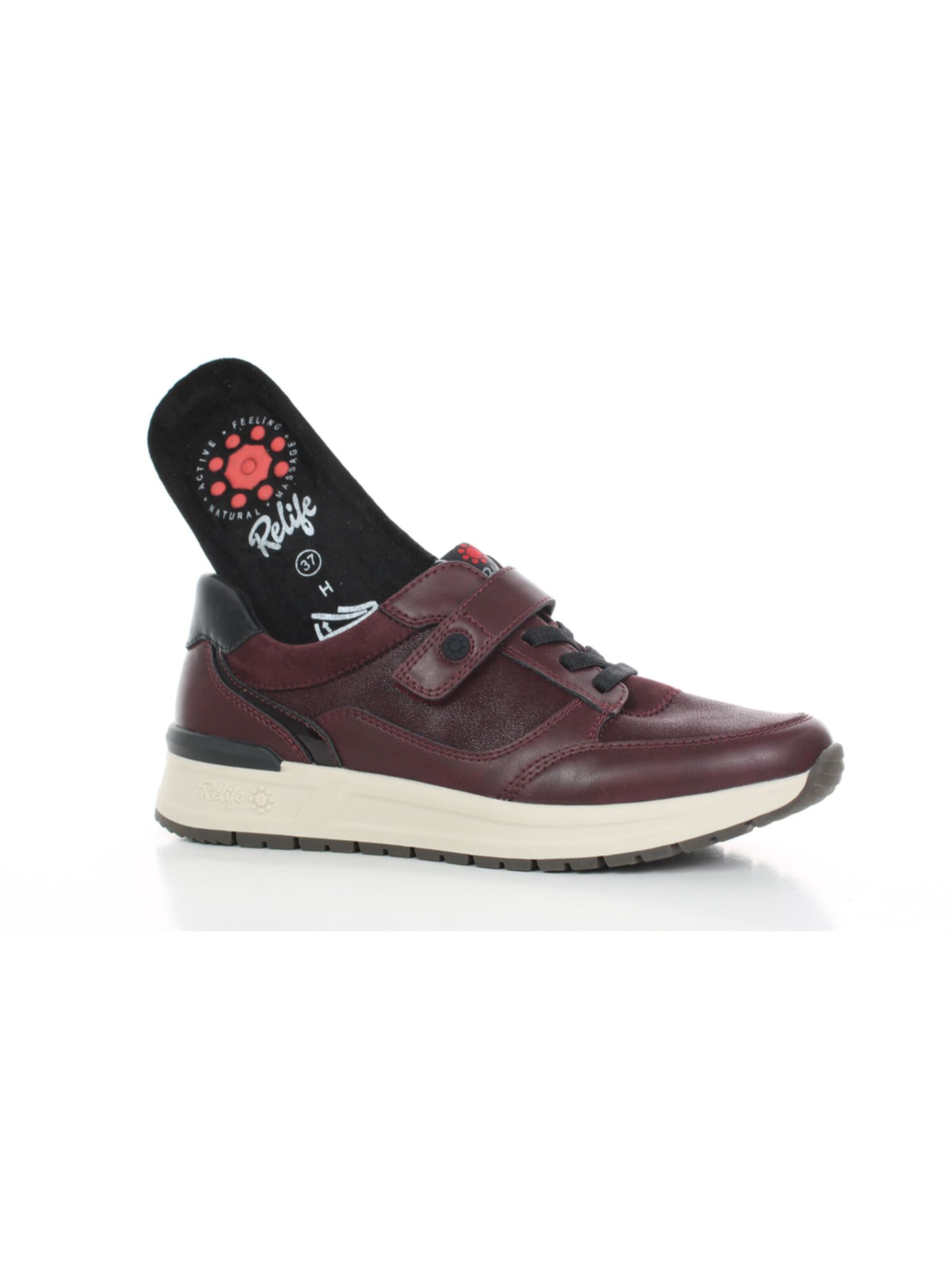 Relife Platform trainers in Red
