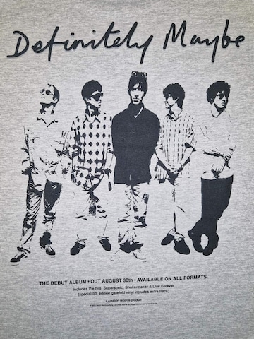Giacca di felpa 'Definitely MaybePromo' di Oasis in grigio