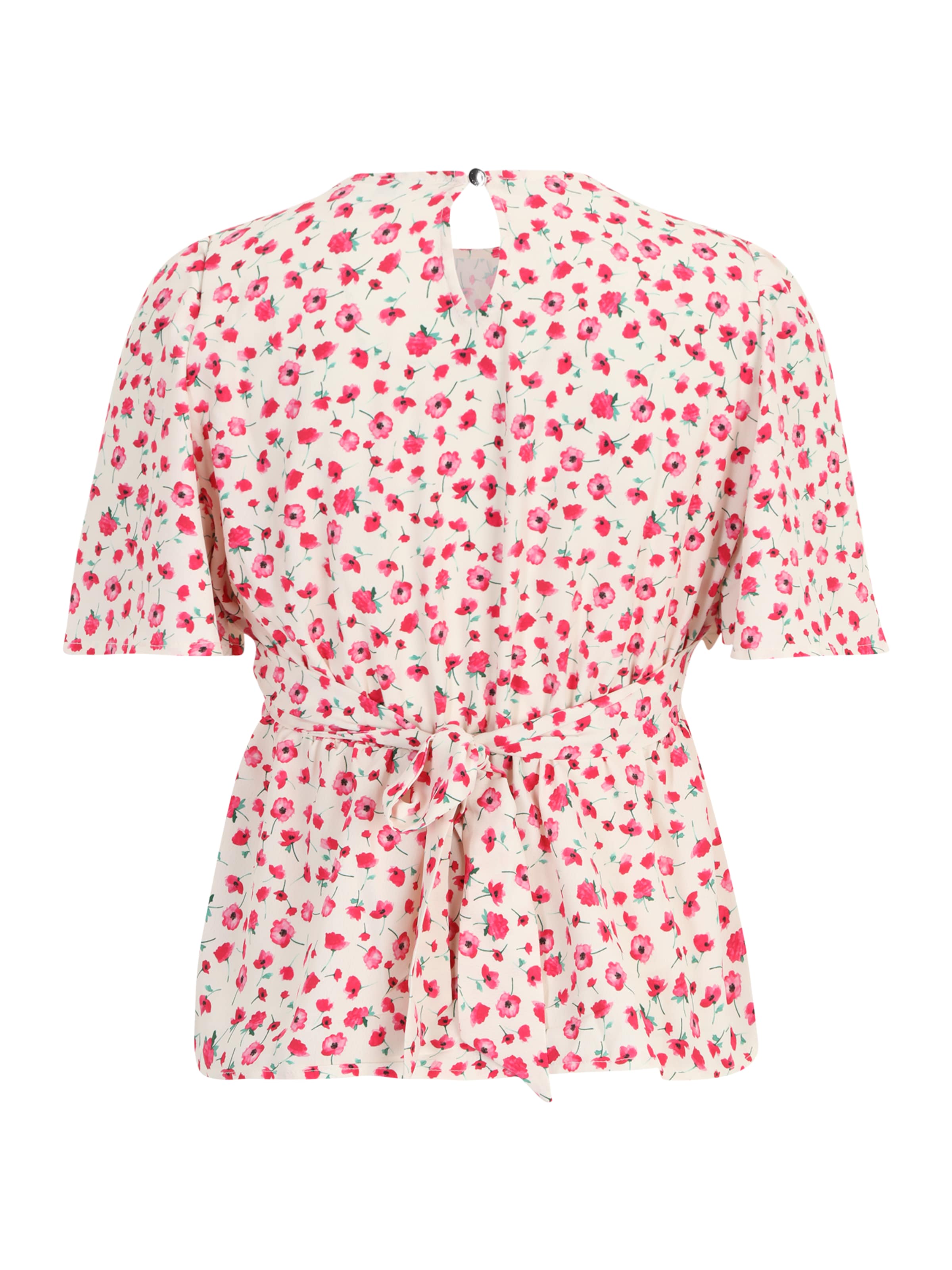 Bluză 'Ditsy' de la Dorothy Perkins Petite pe alb