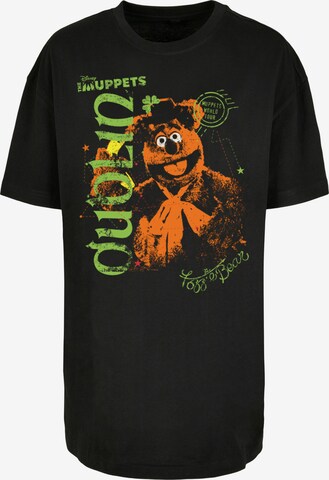 T-shirt 'Disney The Muppets Fozzie Bear In Dublin' F4NT4STIC en noir : devant