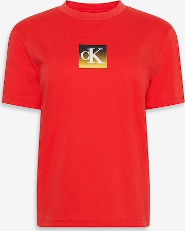 Calvin Klein Jeans Футболка 'CLASSIC' в Оранжевый: спереди