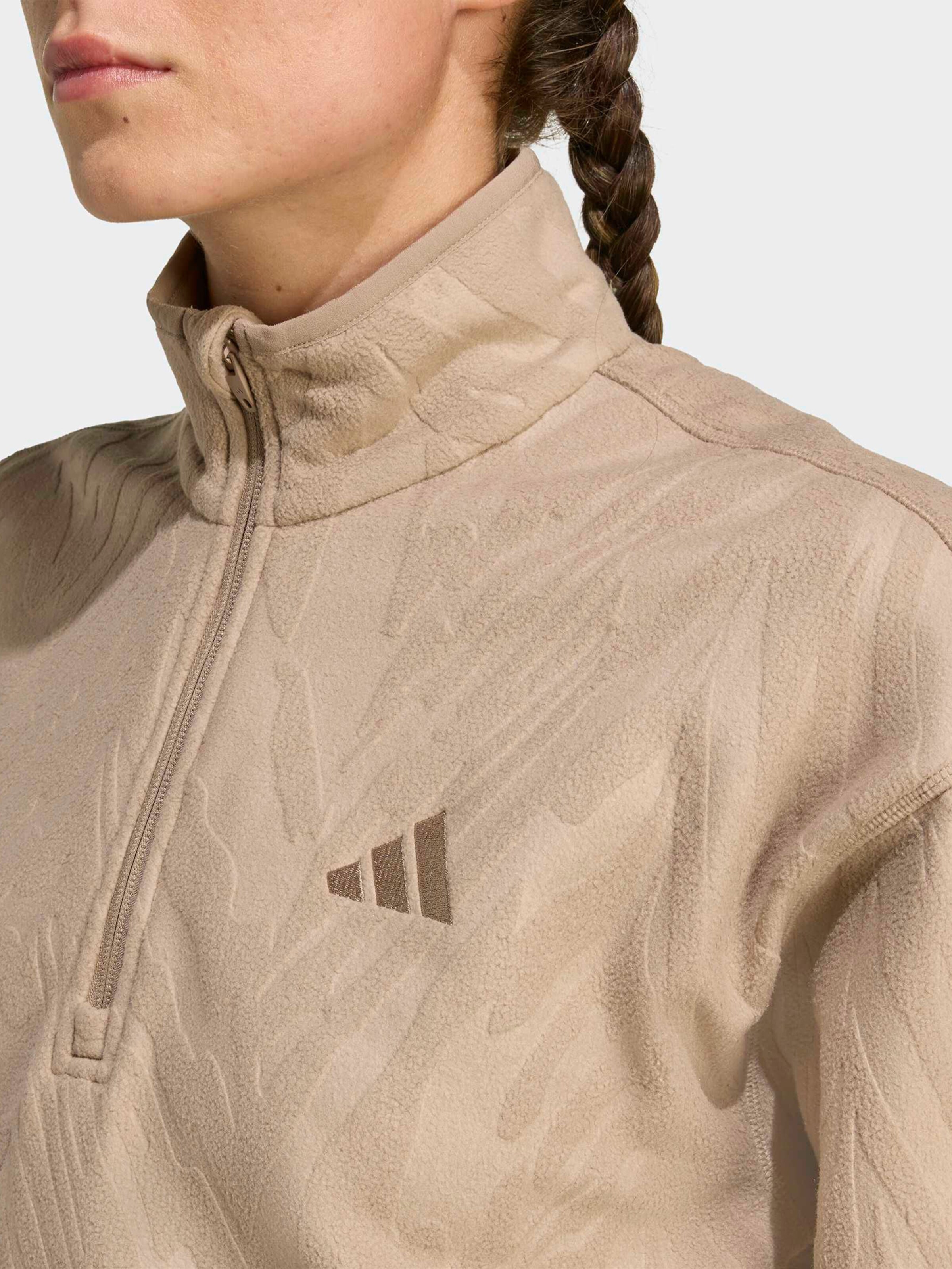 ADIDAS PERFORMANCE Athletic Sweater in Brown
