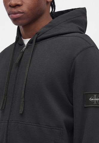 Veste de survêtement Calvin Klein Jeans en gris
