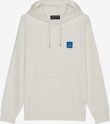 Marc O'Polo Sweatshirt in Wit: voorkant