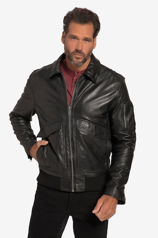 Veste mi-saison JP1880 en noir : devant