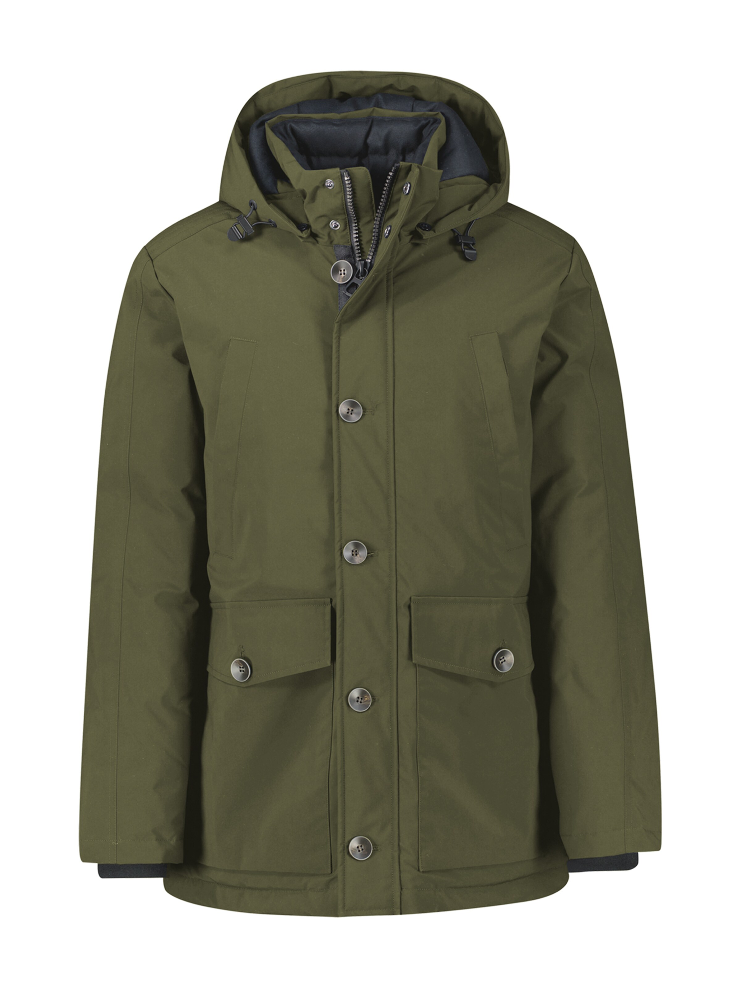 LERROS Winter parka in Green: front