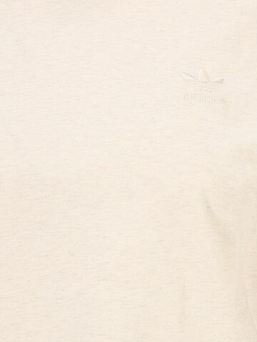T-shirt 'Rib Collar ' ADIDAS ORIGINALS en blanc