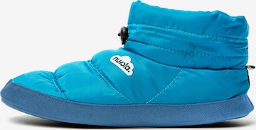 Ciabatta 'Boot Home Party' di Nuvola. in blu: frontale