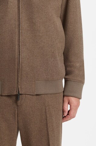BOSS Between-Season Jacket ' Hanry' in Brown