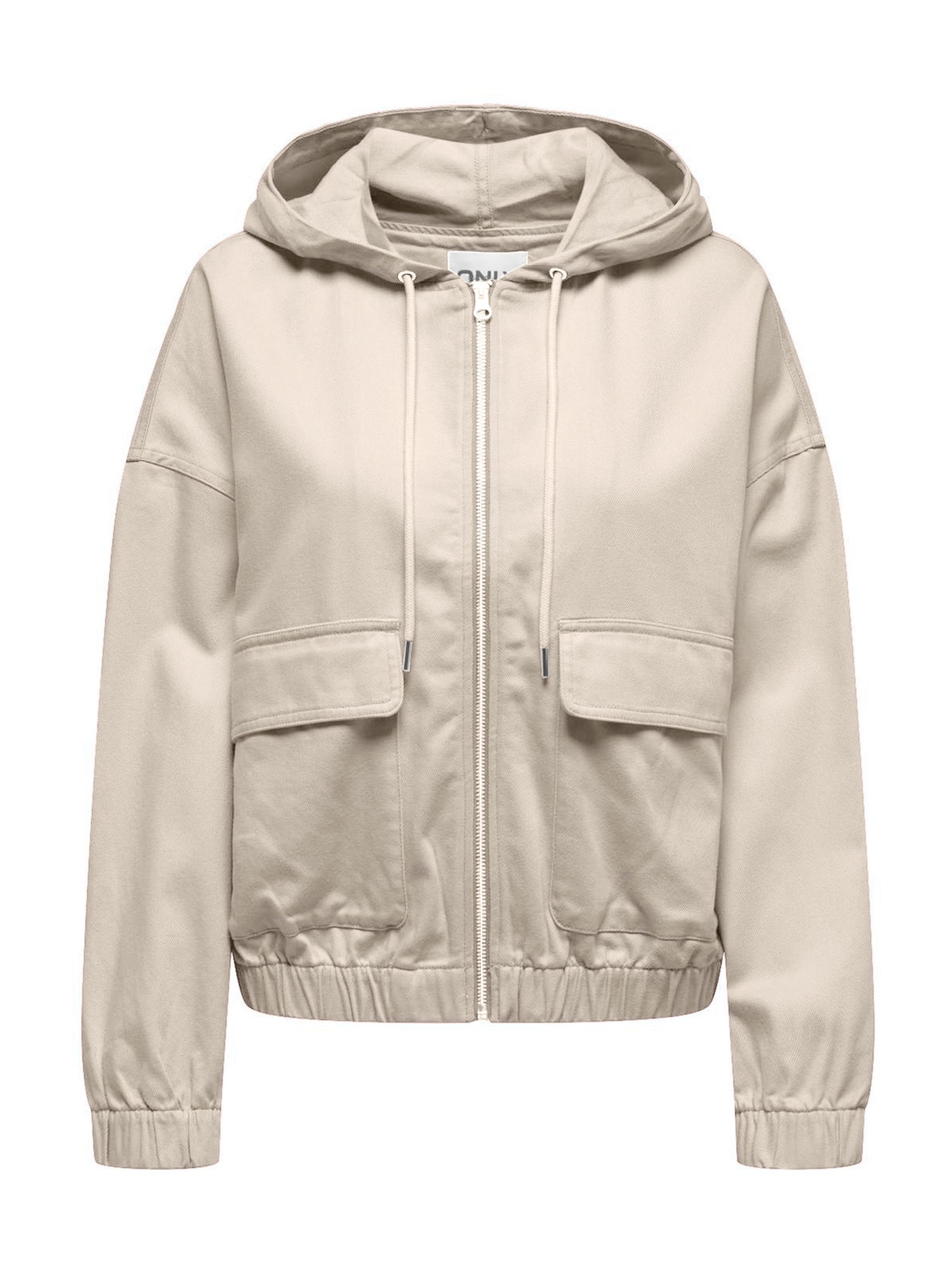 ONLY Φθινοπωρινό και ανοιξιάτικο μπουφάν 'ONLKENZIE' σε γκρι: μπροστά