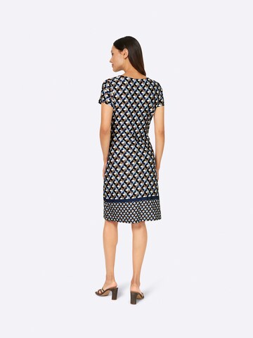 Rochie de la heine pe albastru