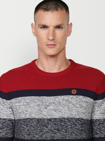 Pull-over KOROSHI en mélange de couleurs