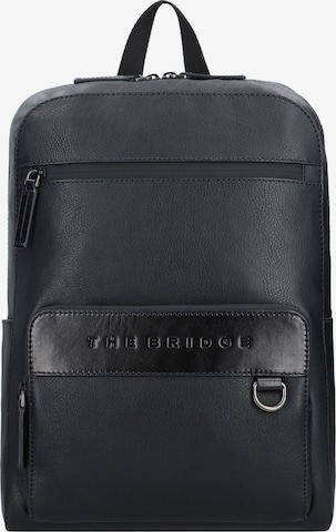 The Bridge Backpack 'Damiano' in Black: front