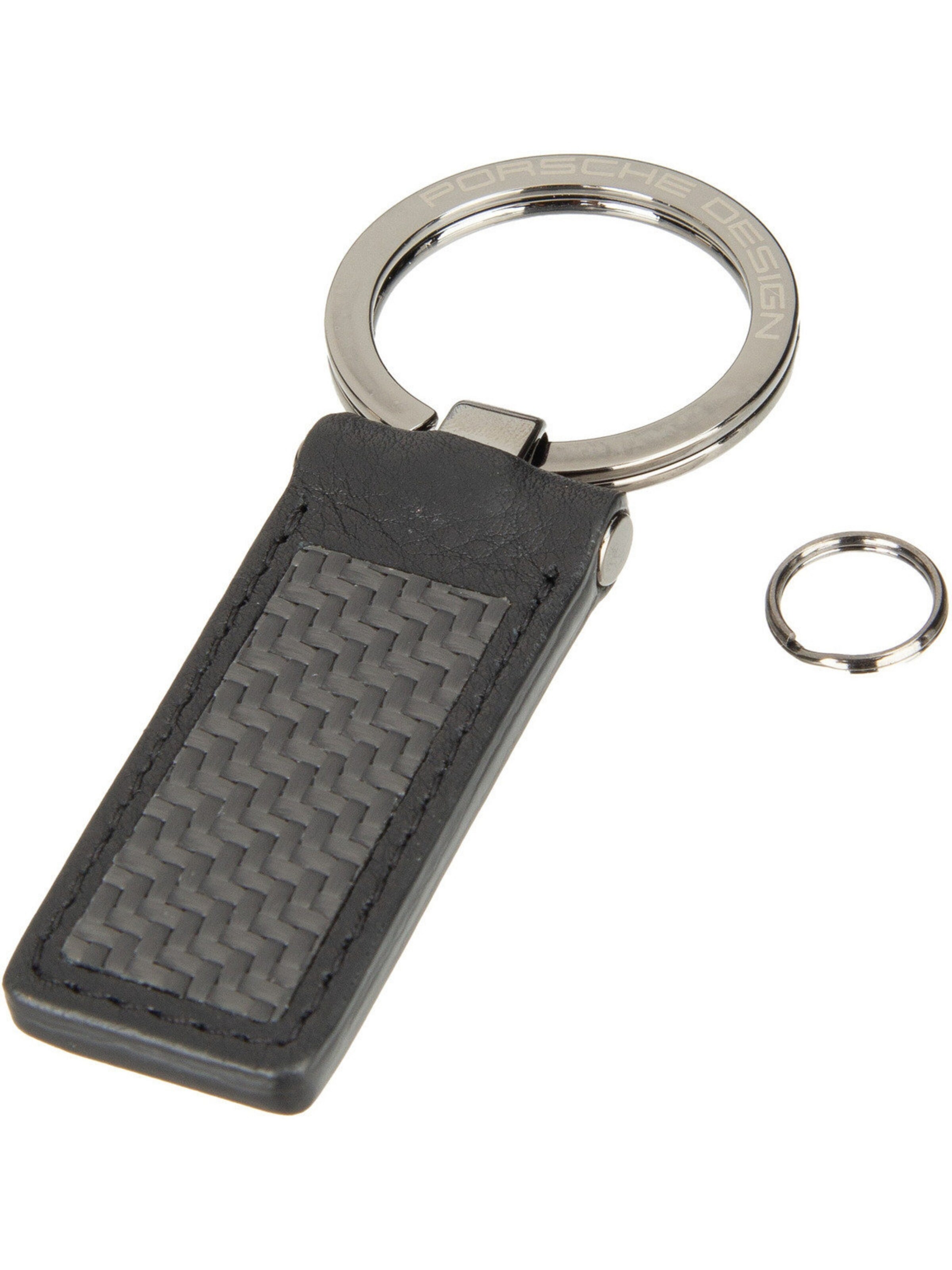 Porte-clés Porsche Design en noir