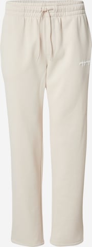 Pantalon 'JREBKENNI' JJ Rebel en beige : devant