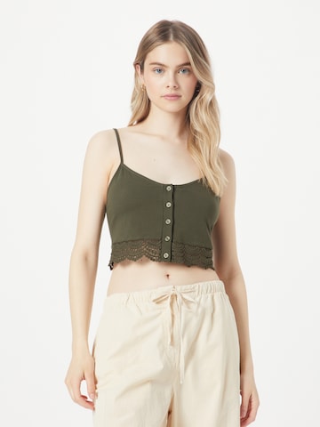 ABOUT YOU Top 'Silva' in Green: front