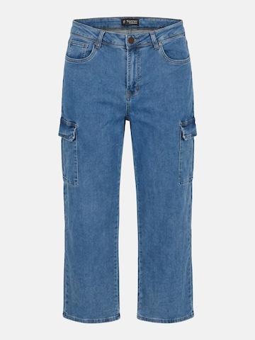 Jeans cargo 'A112' Tazzio en bleu : devant