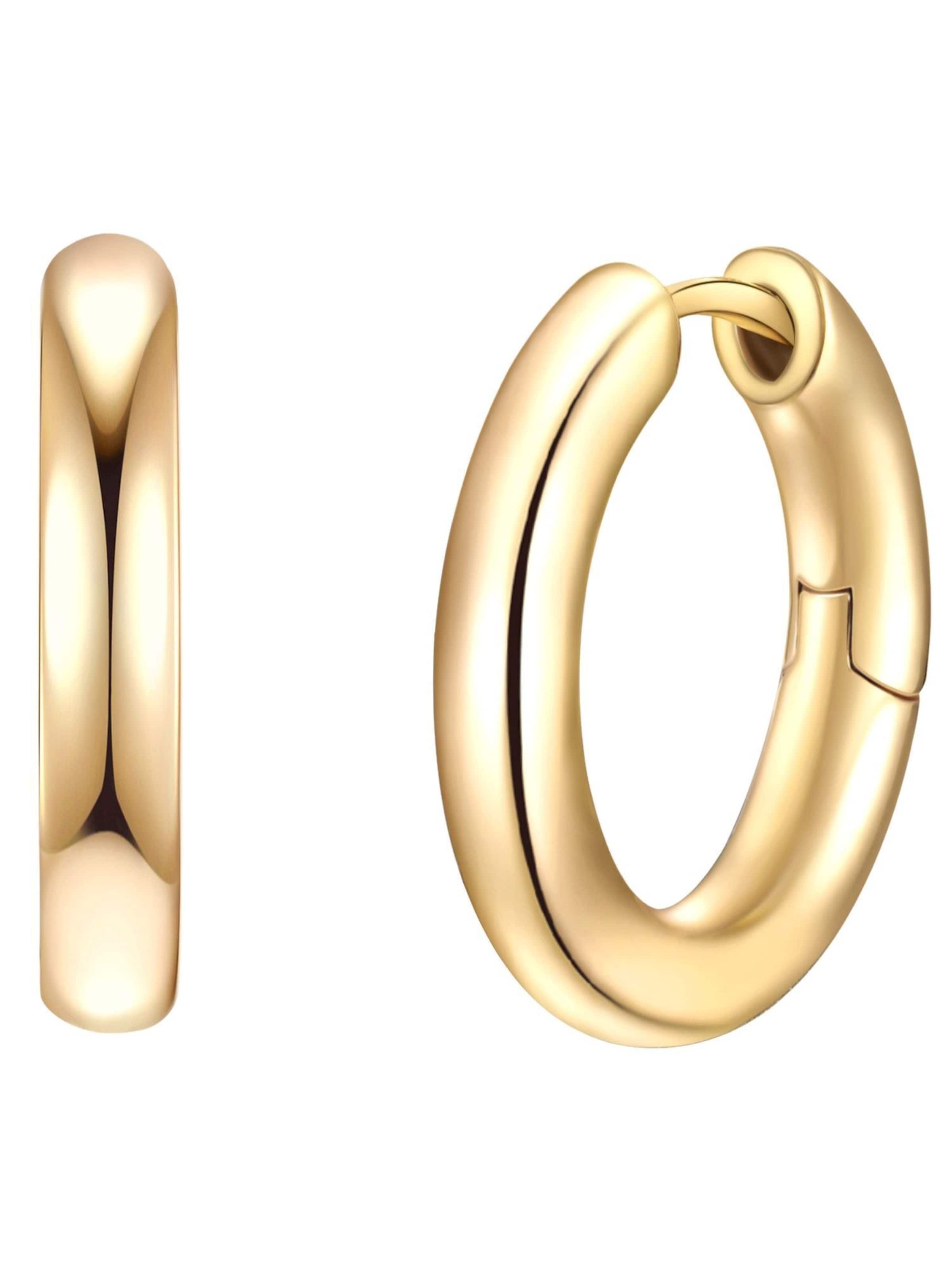 Yokoamii - Pendientes en oro: frente