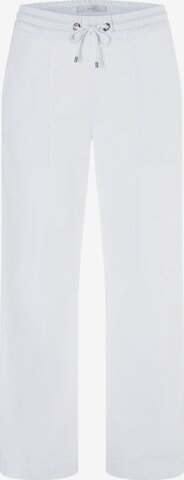 MAC Loose fit Pants in White: front