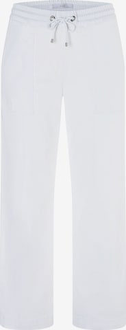 MAC Loose fit Pants in White: front