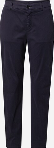 Coupe slim Pantalon chino 'Tachini2-D' BOSS en bleu : devant