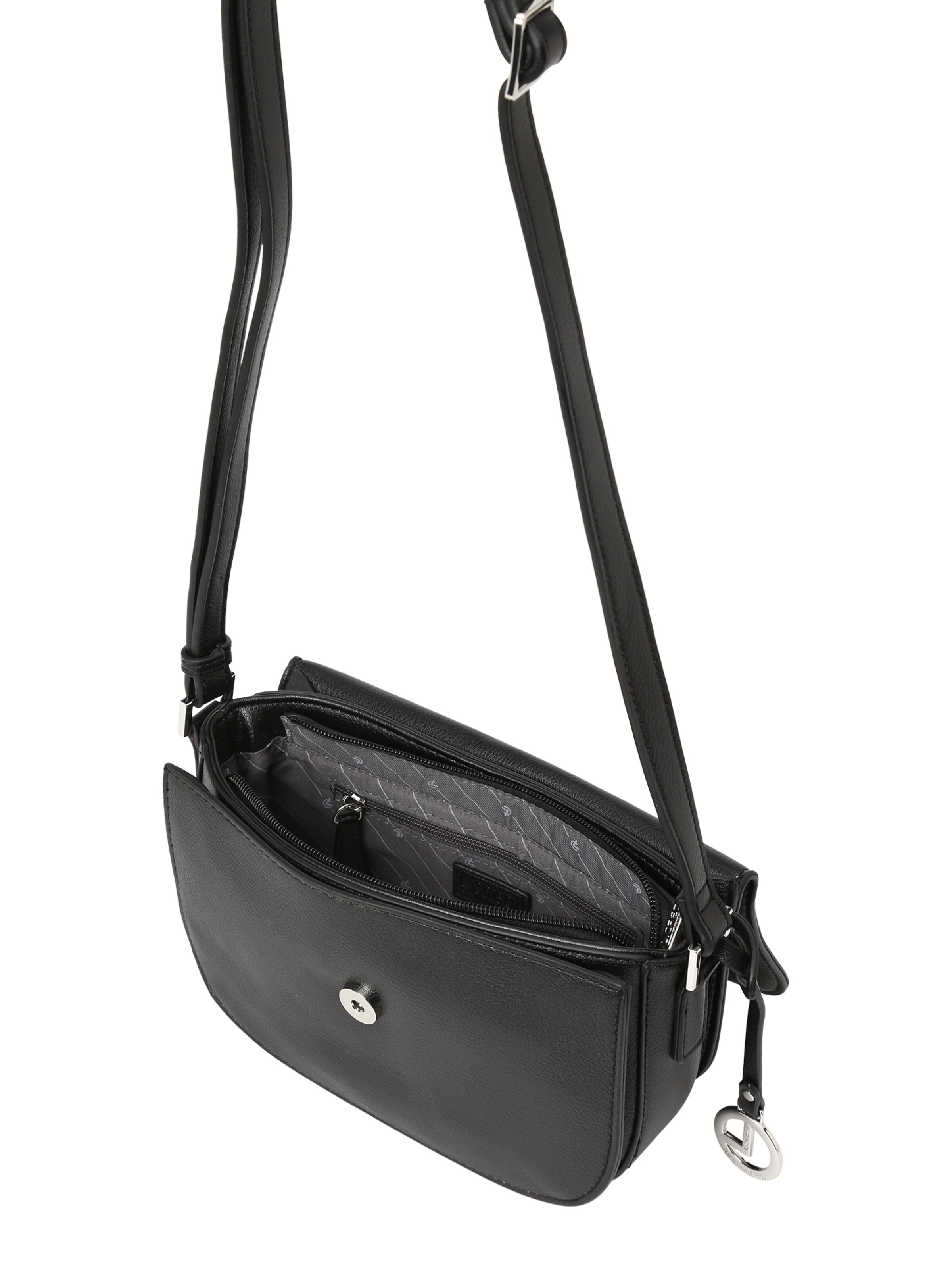 L.CREDI - Bolso de hombro 'Janina' en negro