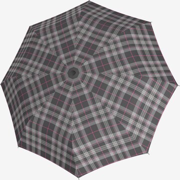 Doppler Umbrella 'Fiber Magic' in Grey: front